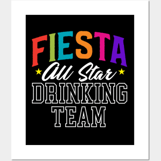 Fiesta All Star Drinking Team Posters and Art